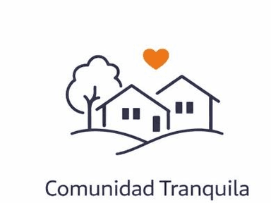 Icono de comunidad tranquila